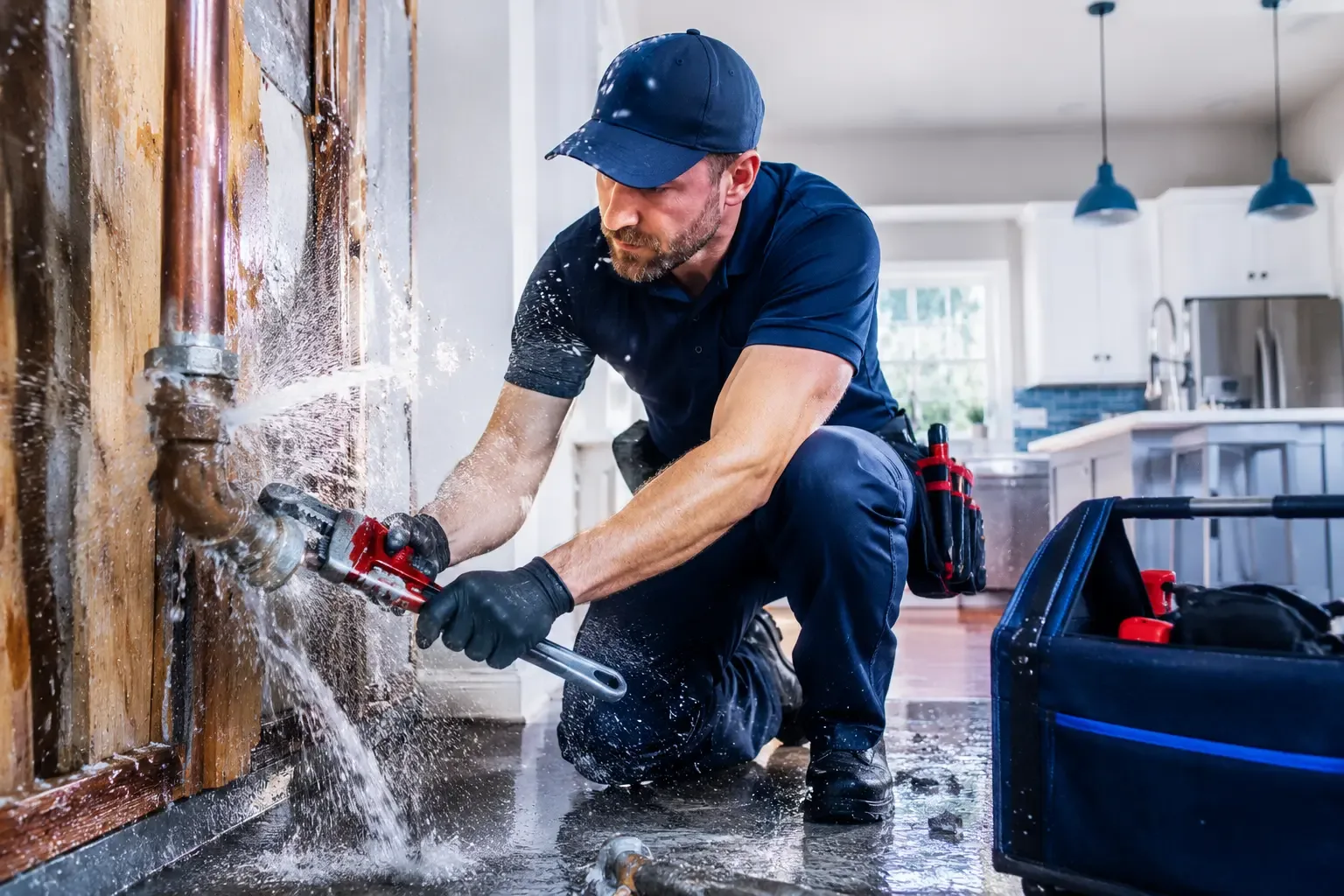 Local emergency pipe repair professionals in Kincaid, KS
